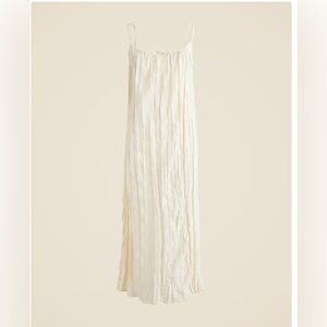 New Crinkled side-slit midi dress